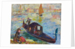 Gondola, Venice, 1881 by Pierre Auguste Renoir