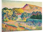 Landscape with Le Cap Negre; Paysage avec le cap Negre, 1906 by Henri-Edmond Cross