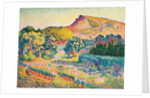 Landscape with Le Cap Negre; Paysage avec le cap Negre, 1906 by Henri-Edmond Cross