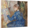 Young Girl Writing; Jeune Fille Ecrivant, 1891 by Berthe Morisot