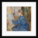 Young Girl Writing; Jeune Fille Ecrivant, 1891 by Berthe Morisot