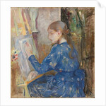 Young Girl Writing; Jeune Fille Ecrivant, 1891 by Berthe Morisot