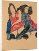 Two Girls by Egon Schiele