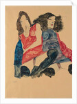 Two Girls by Egon Schiele