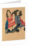 Two Girls by Egon Schiele