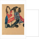 Two Girls by Egon Schiele