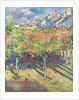 The Lime Trees at Poissy; Les tilleuls a Poissy, 1882 by Claude Monet