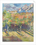 The Lime Trees at Poissy; Les tilleuls a Poissy, 1882 by Claude Monet