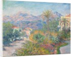 Roman Road at Bordighera, 1884 by Claude Monet