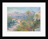 Roman Road at Bordighera, 1884 by Claude Monet