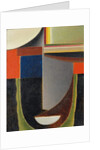 Abstract Head: Andante; Abstrakter Kopf: Andante, 1933 by Alexej von Jawlensky