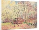 First Day of Spring in Moret, 1889 by Alfred Sisley