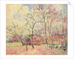 First Day of Spring in Moret, 1889 by Alfred Sisley