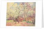 First Day of Spring in Moret, 1889 by Alfred Sisley