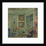 Arthur Fontaine Reading; Arthur Fontaine lisant, 1904 by Edouard Vuillard