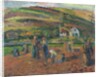 The Harvest of Potatoes, Pontoise, 1874 by Camille Pissarro
