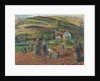 The Harvest of Potatoes, Pontoise, 1874 by Camille Pissarro