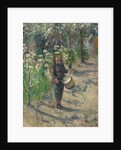 Child with a Drum; L'enfant au tambour, 1877 by Camille Pissarro