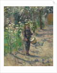 Child with a Drum; L'enfant au tambour, 1877 by Camille Pissarro