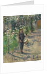 Child with a Drum; L'enfant au tambour, 1877 by Camille Pissarro