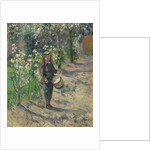 Child with a Drum; L'enfant au tambour, 1877 by Camille Pissarro