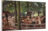 Beer Garden in Laren, Study; Biergarten in Laren, Studie, 1903 by Max Liebermann