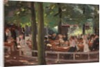 Beer Garden in Laren, Study; Biergarten in Laren, Studie, 1903 by Max Liebermann