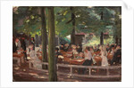 Beer Garden in Laren, Study; Biergarten in Laren, Studie, 1903 by Max Liebermann