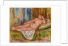 Reclining Female Nude; Femme nue couchee, 1918 by Pierre Auguste Renoir