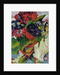 Flowers; Blumen, 1918-1919 by Ernst Ludwig Kirchner