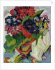 Flowers; Blumen, 1918-1919 by Ernst Ludwig Kirchner