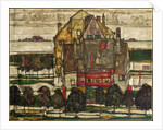 Single Houses; Einzelne Hauser, 1915 by Egon Schiele