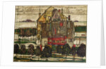 Single Houses; Einzelne Hauser, 1915 by Egon Schiele
