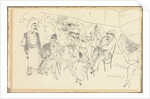 Scene of Figures by Jules Pascin