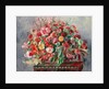 Basket of Flowers; Corbeille de fleurs, 1890 by Pierre Auguste Renoir