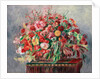 Basket of Flowers; Corbeille de fleurs, 1890 by Pierre Auguste Renoir
