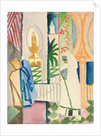 In the Temple Hall; In der Tempelhalle, 1914 by August Macke