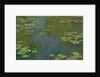 The Waterlily Pond; Le bassin aux nympheas, 1919 by Claude Monet