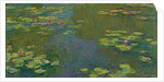 The Waterlily Pond; Le bassin aux nympheas, 1919 by Claude Monet