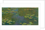 The Waterlily Pond; Le bassin aux nympheas, 1919 by Claude Monet
