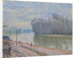 The Loing Canal, Morning; Canal du Loing, effet du matin, 1896 by Alfred Sisley