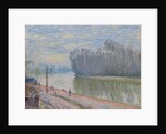 The Loing Canal, Morning; Canal du Loing, effet du matin, 1896 by Alfred Sisley