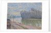 The Loing Canal, Morning; Canal du Loing, effet du matin, 1896 by Alfred Sisley
