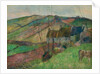 Cottages on the Flanks of Mont Sainte-Marguerite; Chaumieres au flanc de la Montagne Sainte-Marguerite, 1888 by Paul Gauguin