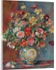Vase with Flowers; Vase de fleurs, 1881 by Pierre Auguste Renoir