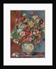 Vase with Flowers; Vase de fleurs, 1881 by Pierre Auguste Renoir
