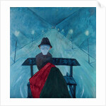 Man in a Sleigh, 1920 by Walter Gramatte