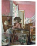 Madam Hessel in her Room at the Chateau des Clayes; Madame Hessel dans sa chambre au Chateau des Clayes, c.1930-1935 by Edouard Vuillard