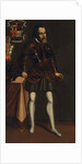 Portrait of Hernan Cortes, 19th century by Mexican School