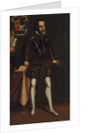 Portrait of Hernan Cortes, 19th century by Mexican School